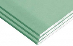 Влагостойкий гипсокартон (ВГКЛ) 9,5